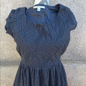 Grey lace dress